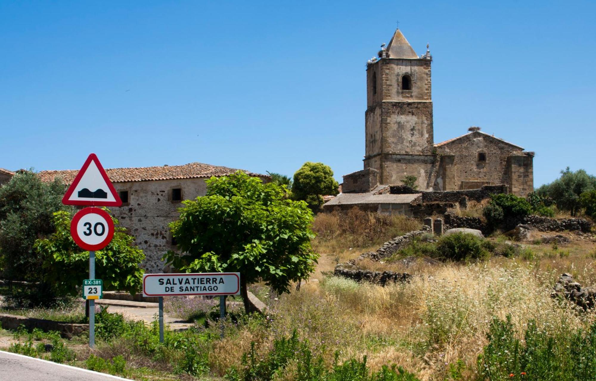 Casa Rural La Manzanilla Salvatierra de Santiago 外观 照片